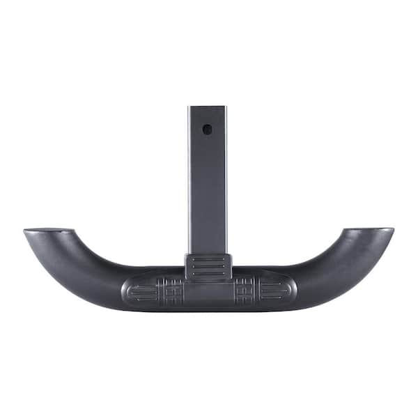 SKYSHALO Hitch Step for 2 in. Receiver, Strong Steel Construction with 350 lbs. Load Capacity, Rear Bumper Guard Protector