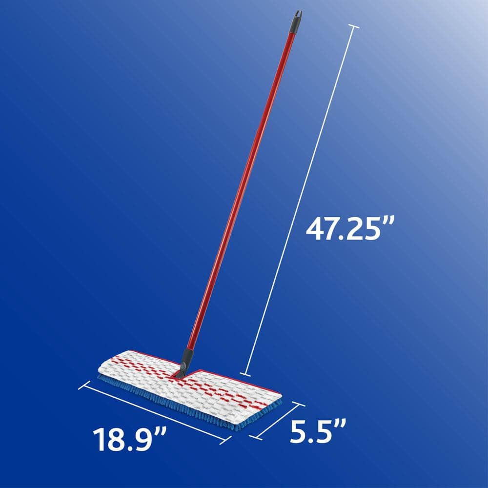 O-Cedar Red and White Dual Action Flip Mop