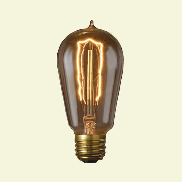 Bulbrite 40-Watt Incandescent S14 Vintage Style Light Bulb (5-Pack)