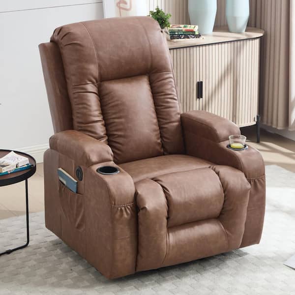 aisword Chestnut Infinite Position Breathable Leather Power