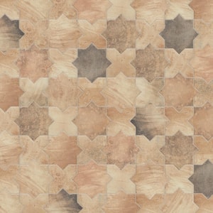 Tech Land Star Fire/Cross Fire 6 in. x 12-1/8 in. Porcelain Floor and Wall Tile (0.57 sq. ft./Pack)