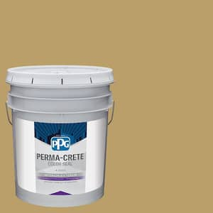 Color Seal 5 gal. PPG1105-6 Buffalo Hide Satin Interior/Exterior Concrete Stain