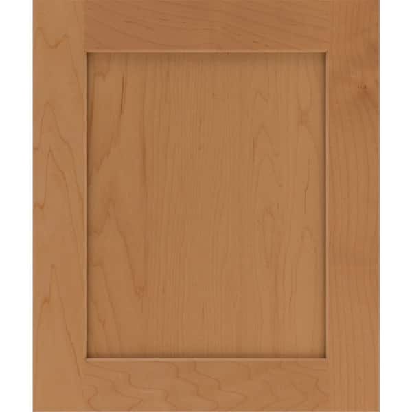 Cottage 14.5 in. W x 0.75 in. D x 14.5 in. H in Macaroon Cabinet Door Sample