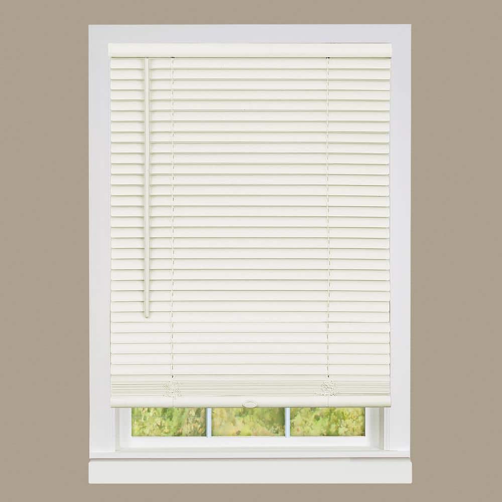 FREE SHIPPING 1" Vinyl Mini Blinds Alabaster Various Width all 36" Long- 