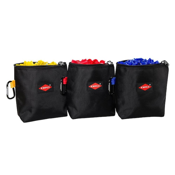 KNIPEX Stand-Up Tool Bag - 3-Pack, Empty 9K 00 80 178 US - The
