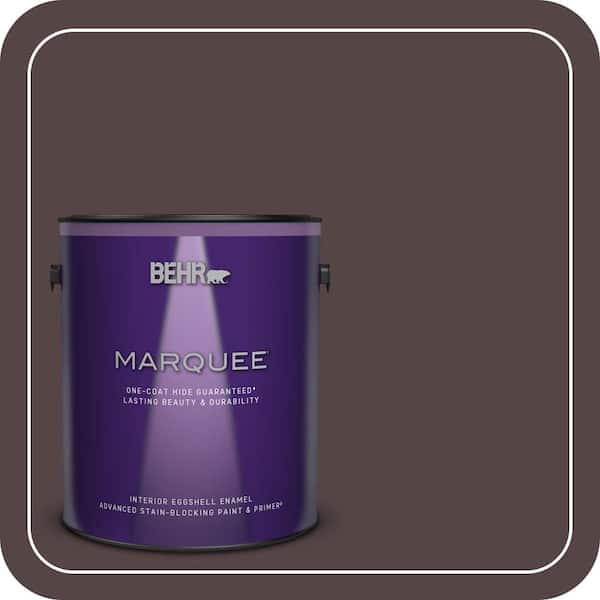BEHR MARQUEE 1 gal. #PPU1-01 Folklore Eggshell Enamel Interior Paint & Primer