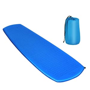 Afoxsos 72 in. L x 25 in. W Dark Blue Outdoor Portable Sleeping Pad  Lightweight Memory Sleeping Mat for Hiking, Camping HDDB1771 - The Home  Depot