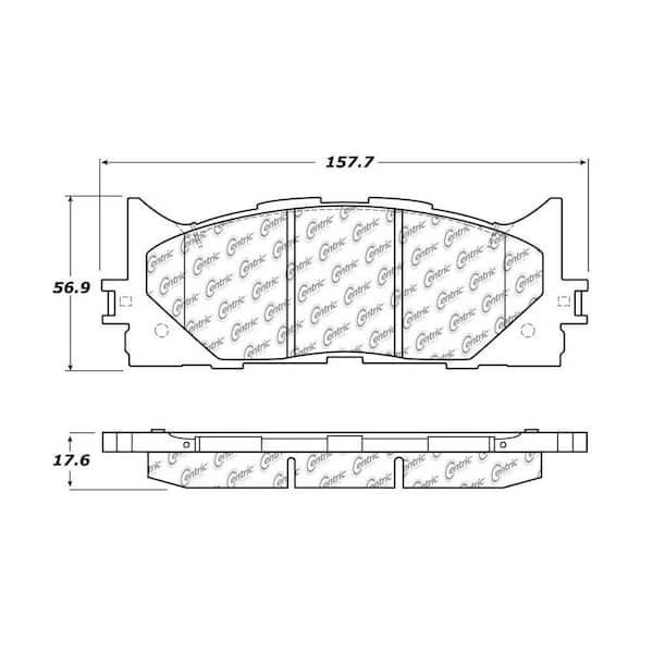 Centric Parts Disc Brake Pad Set