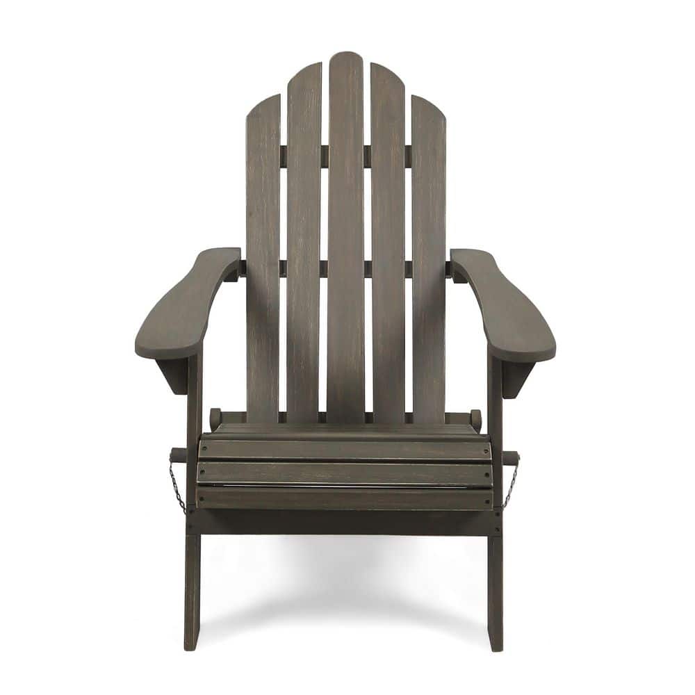 Natural Acacia Wood Foldable Adirondack Chair, Weather-Resistant Outdoor Patio Seating for Poolside and Garden price history on PriceWatchPro