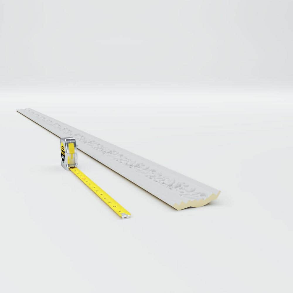 2 3/4"H x 2 3/4"P x 4"F x 94 1/2"L Tristan Crown Moulding