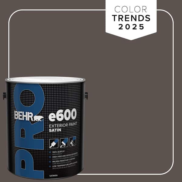 BEHR PRO 1 gal. #MQ2-54 Gardeners Soil Satin Exterior Paint