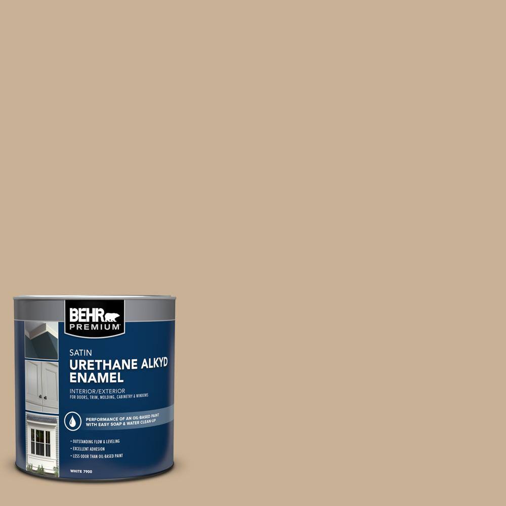 1 qt. #MQ2-46 Basswood Urethane Alkyd Satin Enamel Interior/Exterior Paint price history on PriceWatchPro