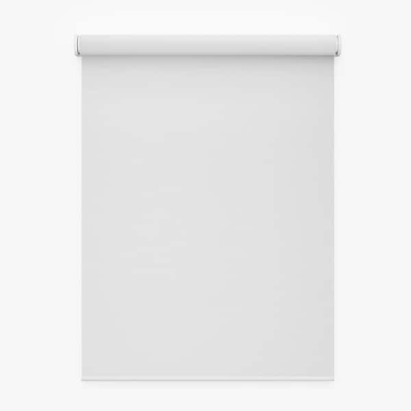 Smart Shade Motorized Window Blind, White Trim, Blackout White Fabric, 38 in. W x 76 in. L, 1 Shade