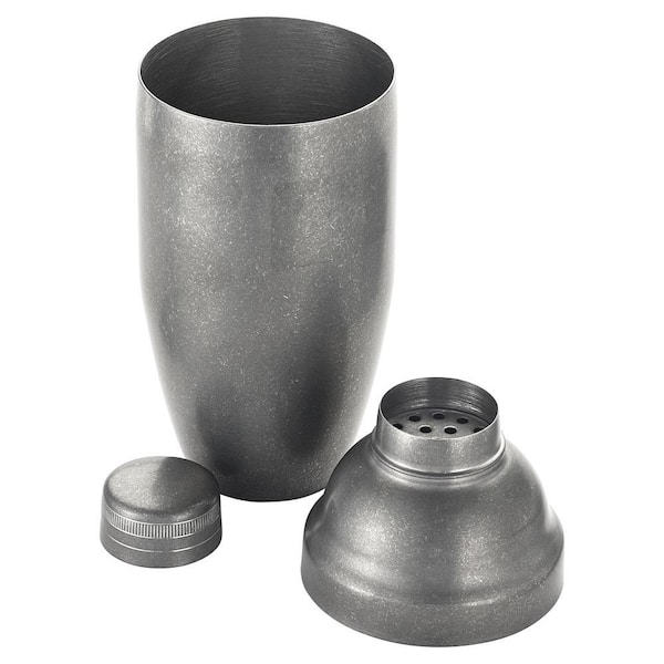 After 5, Shaker Set, 24 oz, 3-Piece, 18/8 SS, Crafted Steel Finish