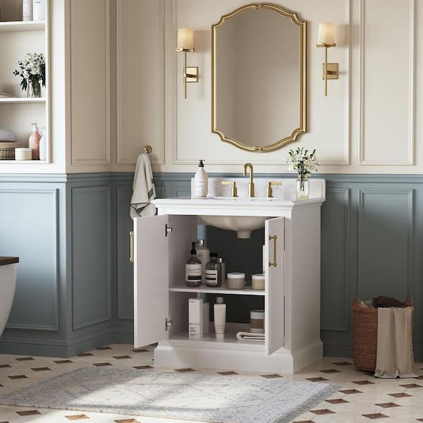 Home Decorators Collection Ravenscroft 31 in. Single Sink