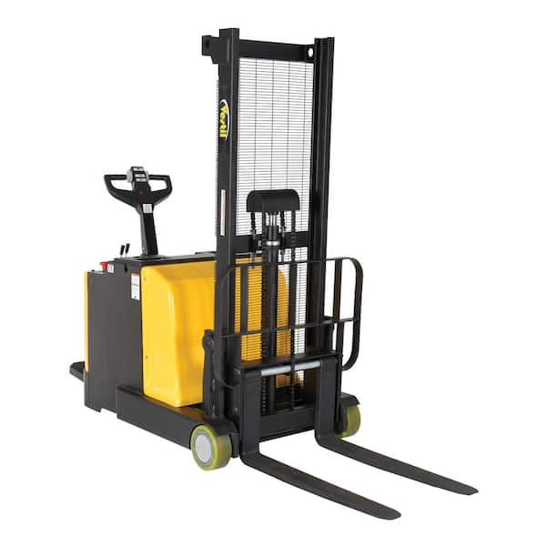 Vestil 2000 lb. Capacity 62 in. H Counter-Balanced Powered Drive Lift with Rider Platform