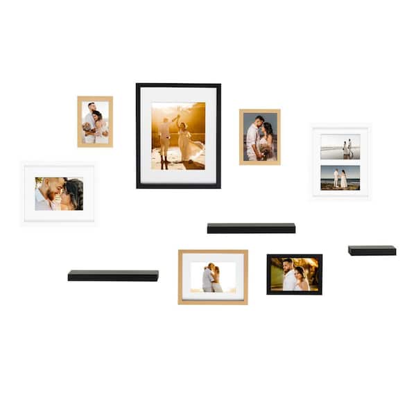 Gallery Assorted Picture Frame Set of 10