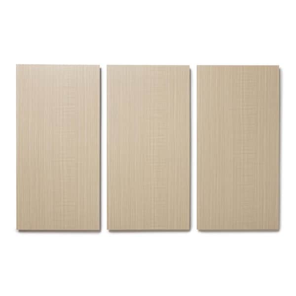 Lucida USA (Sample) FabCore Harvest Weave Brown Patterned Look 28-mil Water Resistant Glue Down Vinyl Tile