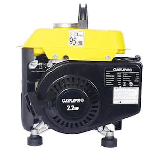 900-Watt Peak Power Portable Multi-Functional Low Noise Gas Generator (Yellow Top)