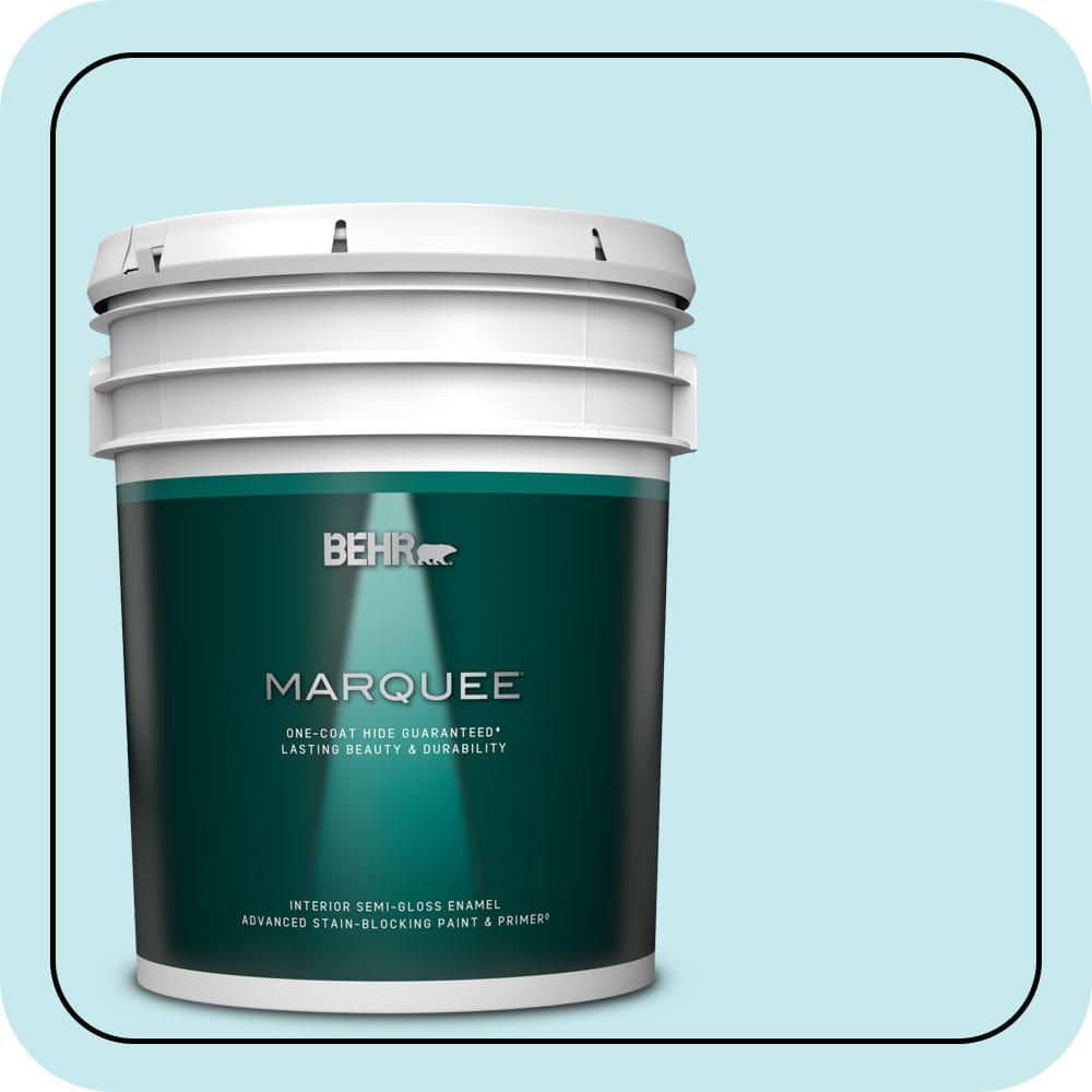 5 gal. #P470-1 Silent Breeze Semi-Gloss Enamel Interior Paint & Primer price history on PriceWatchPro
