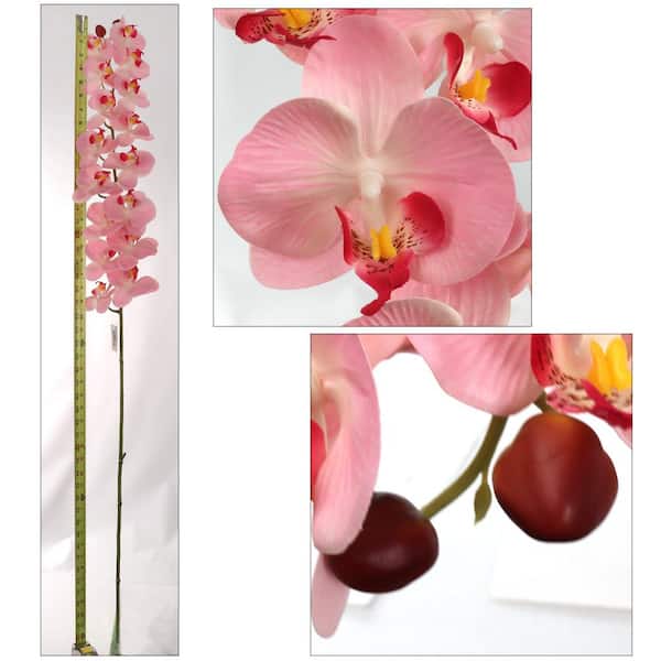 37 Real Feel Touch Mauve Orchid Stem, Spray