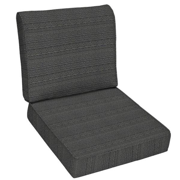 Hampton Bay Bentley Texture Outdoor Deep Seating Cushion