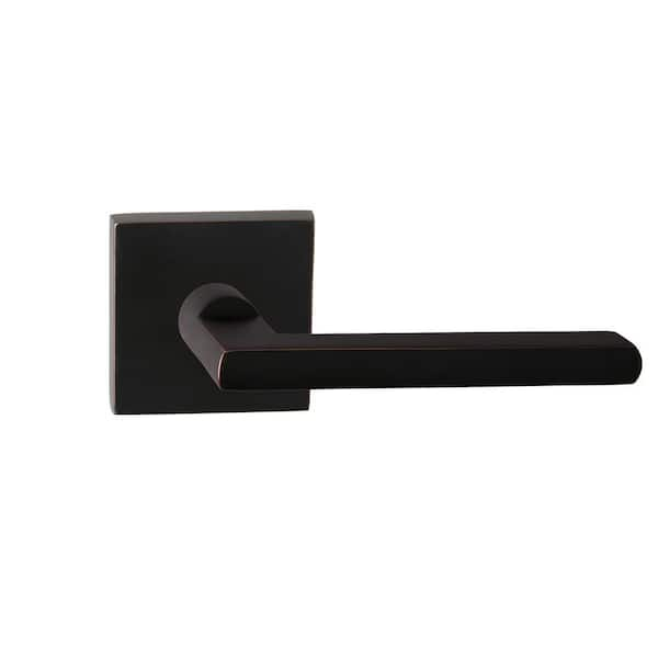 DELANEY HARDWARE Bravura Charlotte 939-7 Dummy Door Lever Oil Rubbed Bronze w/ square trim