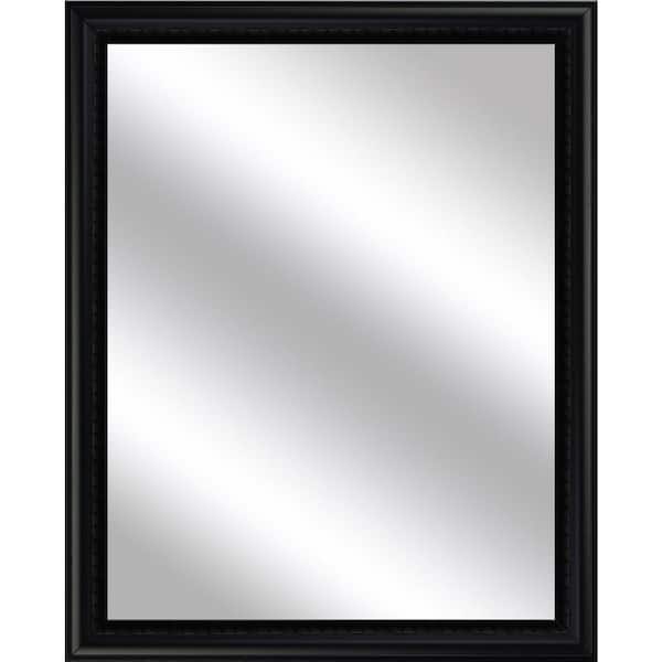 PTM Images Medium Rectangle Black Art Deco Mirror (30.75 in. H x 24.75 in. W)