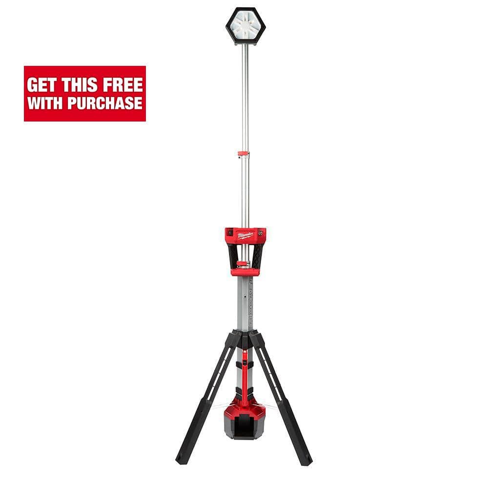 Milwaukee M18 18-Volt Lithium-Ion Cordless Rocket Dual Power Tower Light (Tool-Only) 2131-20 Sansujyuku sansujyuku.com