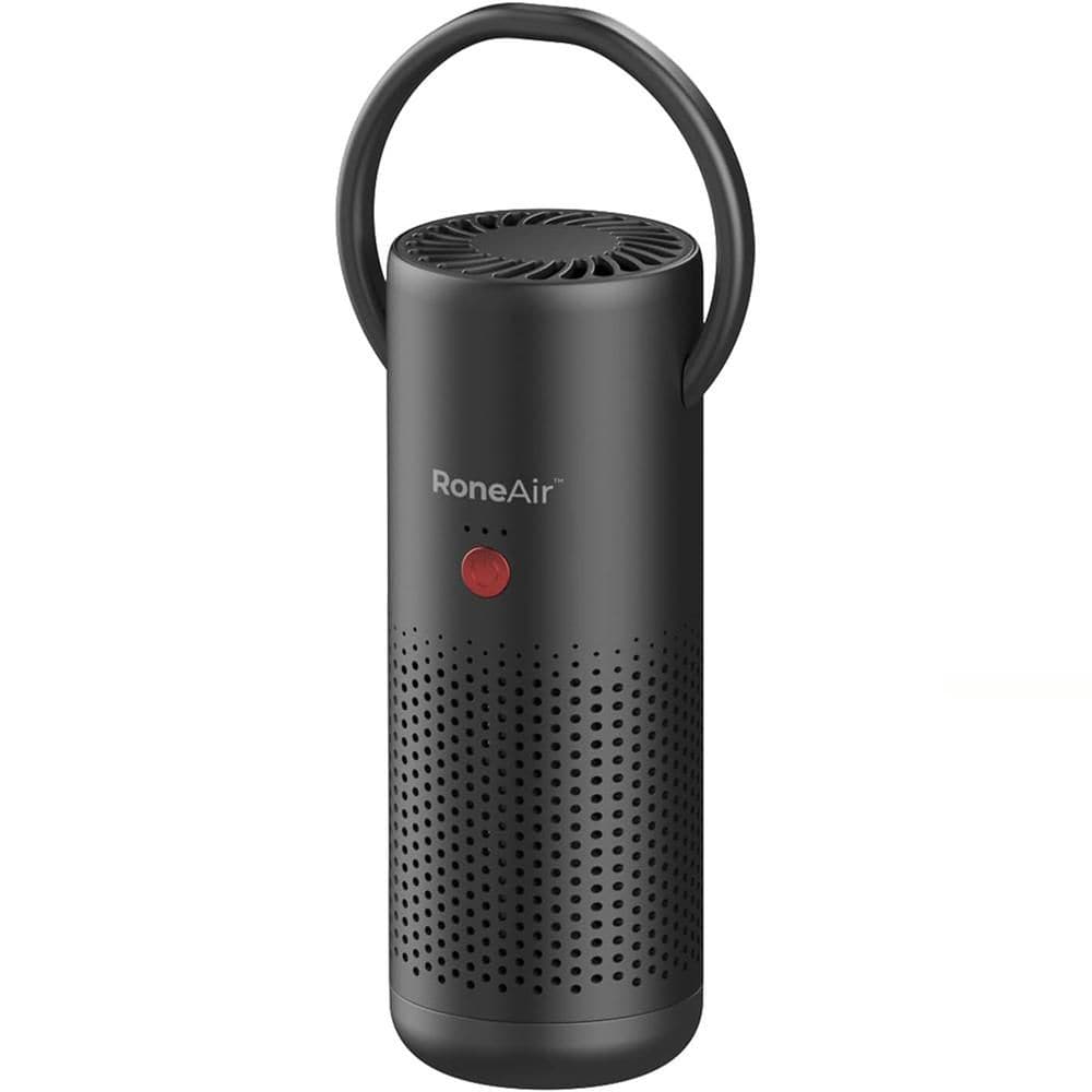 250 sq. ft. Portable Car and Small Room Air Purifier with True HEPA; USB-C, Aroma Chamber, Grey price history on PriceWatchPro