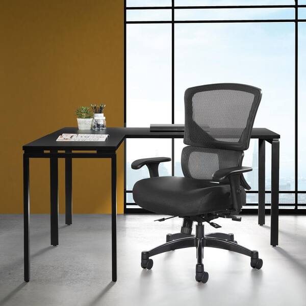 639 Series Fabric Seat and Mesh Back Adjustable Height Ergonomic