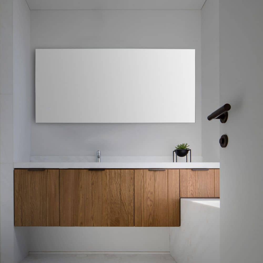 Nora 53'' Frameless Anti-Fog LED Bathroom Vanity Mirror with Smart Touch