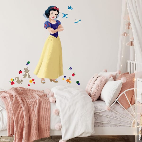 ᴍɪɪɪちゃむさま　専用　カッティングステッカー RoomMates 23-Piece 40.57 in. x 16 in. Yellow Disney Snow White