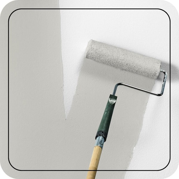 1 gal. Home Decorators Collection #HDC-NT-17G Polar Fox Eggshell Enamel EcoMix Plant-Based Interior Paint & Primer