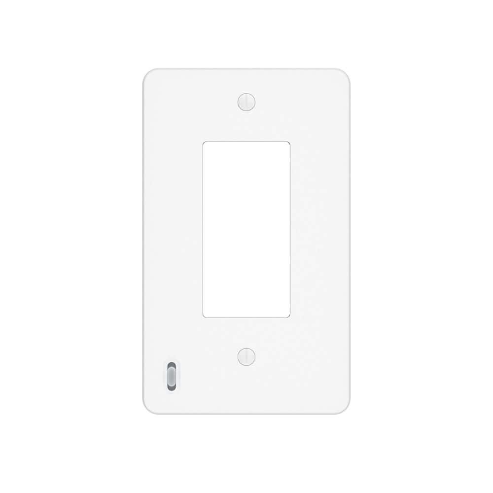 1-Gang Wall Plate with Motion-Activated LED Nightlight, White price history on PriceWatchPro