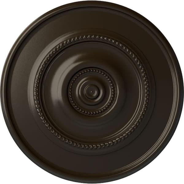 1-1/8 in. x 24-3/8 in. x 24-3/8 in. Polyurethane Traditional Reece Ceiling Medallion Moulding