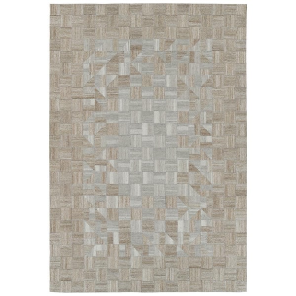 Kaleen Chaps Beige 4 ft. x 6 ft. Area Rug