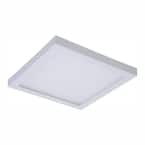 SMD 4 in. 4000K Cool White Integrated LED Recessed Square Surface Mount Ceiling Light Trim with 90 CRI