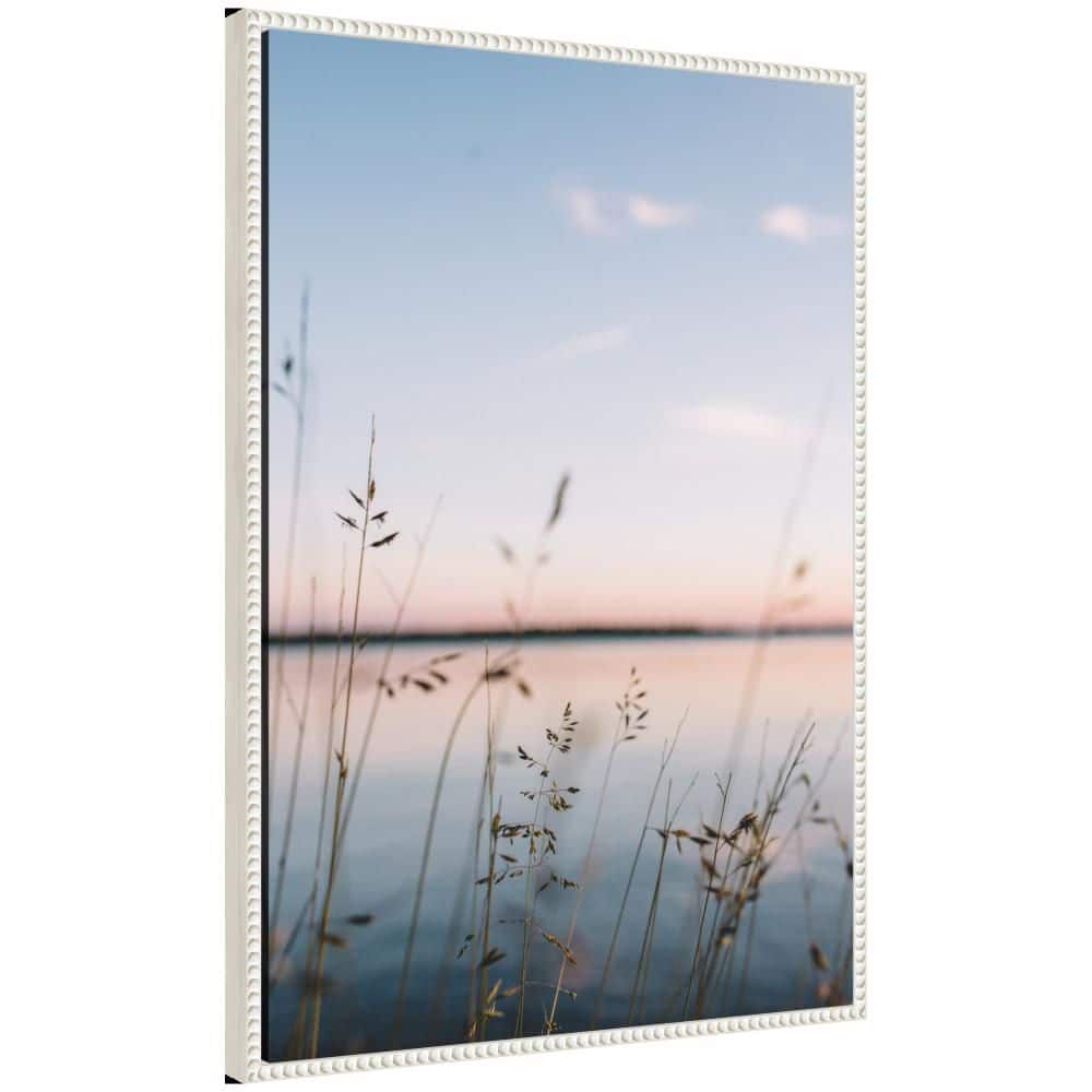 "Sylvie ""Serene Sunset Lake"" by Patricia Hasz of Patricia Rae Photography Framed Landscape Art Print 23 in. x 33 in." price history on PriceWatchPro