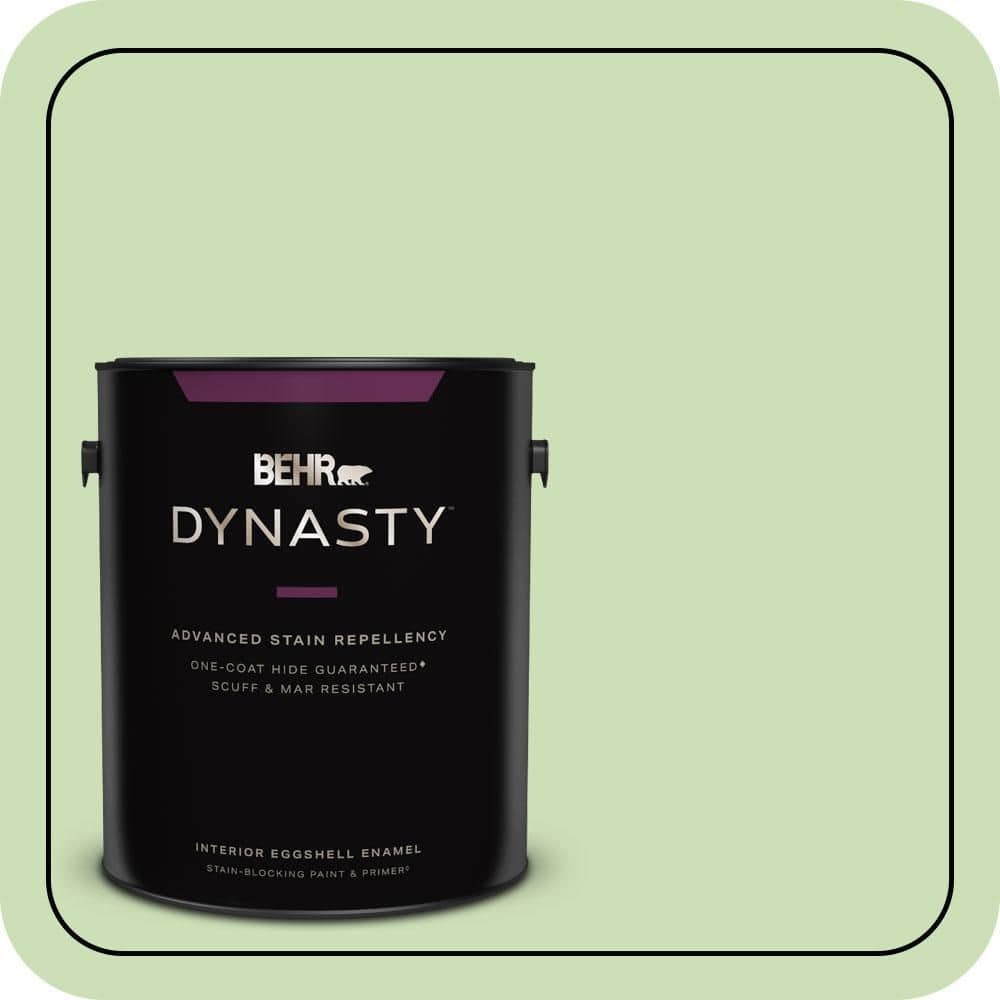1 gal. #430C-3 Peridot Eggshell Enamel Interior Stain-Blocking Paint & Primer price history on PriceWatchPro
