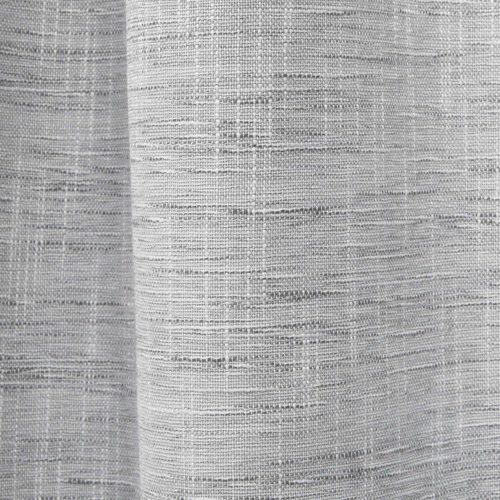 Burke Dark Gray 96"x52" Blackout Polyester Window Panels