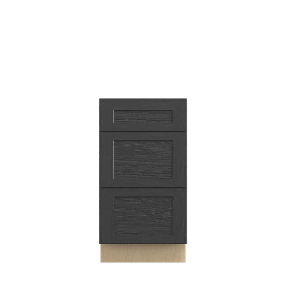 Jamestown Recessed 18 in. W x 34.5 in. H x 24 in. D in Espresso Plywood Assembled Drawer Base Cabinet price history on PriceWatchPro