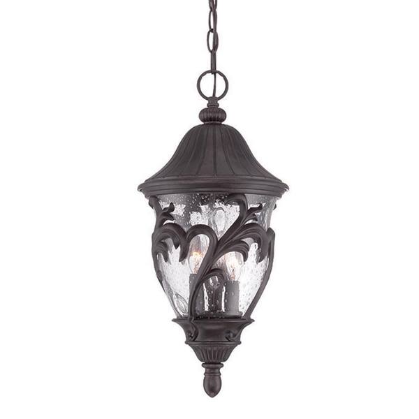 Acclaim Lighting Capri 3-Light Black Coral Hanging Lantern