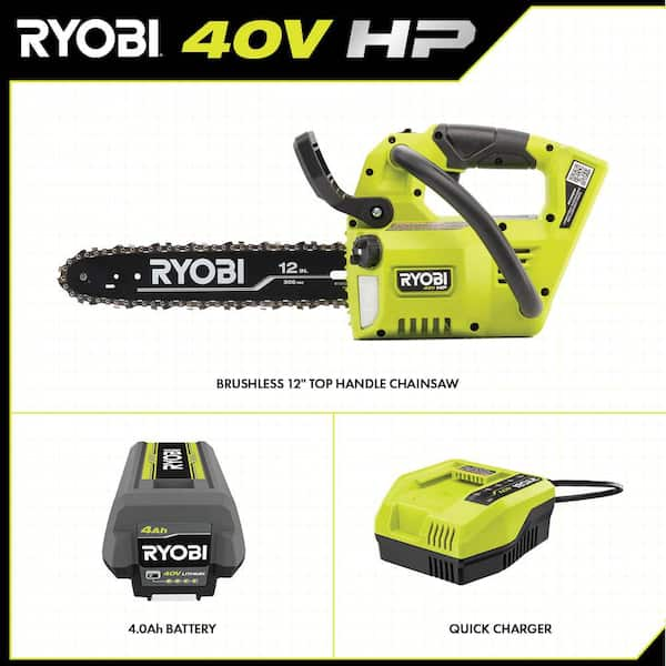 Ryobi 40v store chainsaw oil