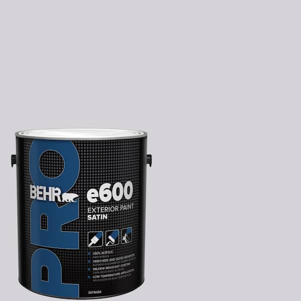 BEHR PRO 1 gal. #N100-2 Etude Lilac Satin Exterior Paint