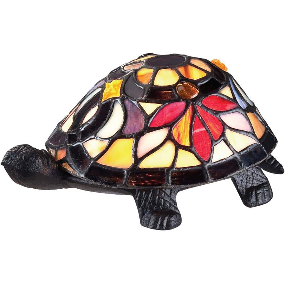 glass turtle lamp