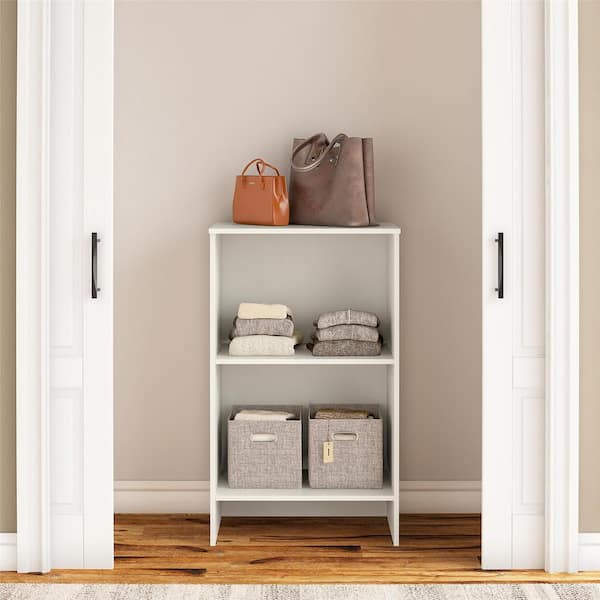 StyleWell Westport 25 in. W x 42 in. H White Laminate Board