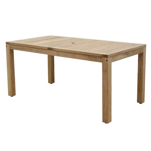 Oslo 7-Piece Teak Patio Dining Set