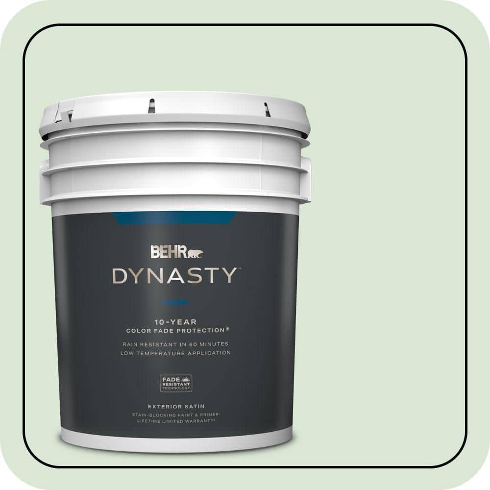 5 gal. #M400-2 Glass Tile Satin Enamel Exterior Stain-Blocking Paint & Primer price history on PriceWatchPro
