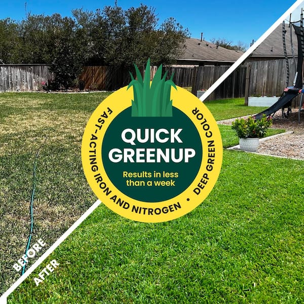 Lawn Kickstart 43 fl oz. 5000 sq. ft. Liquid Lawn Fertilizer fo All Grass Types